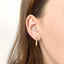 Cercei Aur 14k Romb