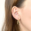 Cercei Aur 14k Romb