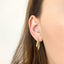 Cercei Aur 14k Romb