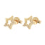 Cercei Aur 14k Stea cu Pietre Zirconia