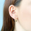 Cercei Aur 14k Veriga Model Geometric