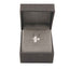 Inel Aur Alb 14k Modern Square