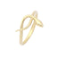 Inel Aur 14k Minimalist Snake