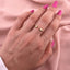 Inel Aur 14k Ajustabil Twinkle Stars