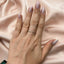 Inel Aur 14k Eternity cu Pietre Albe 2 mm