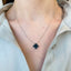 Lant Aur 14k Floare Onix