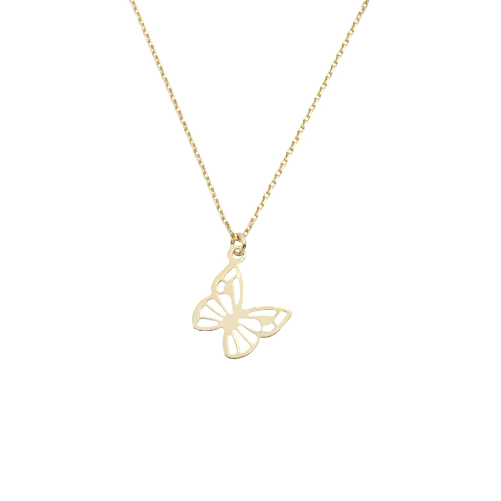 Lant Aur 14k Butterfly