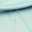 Lant Aur 14k Circle Cross