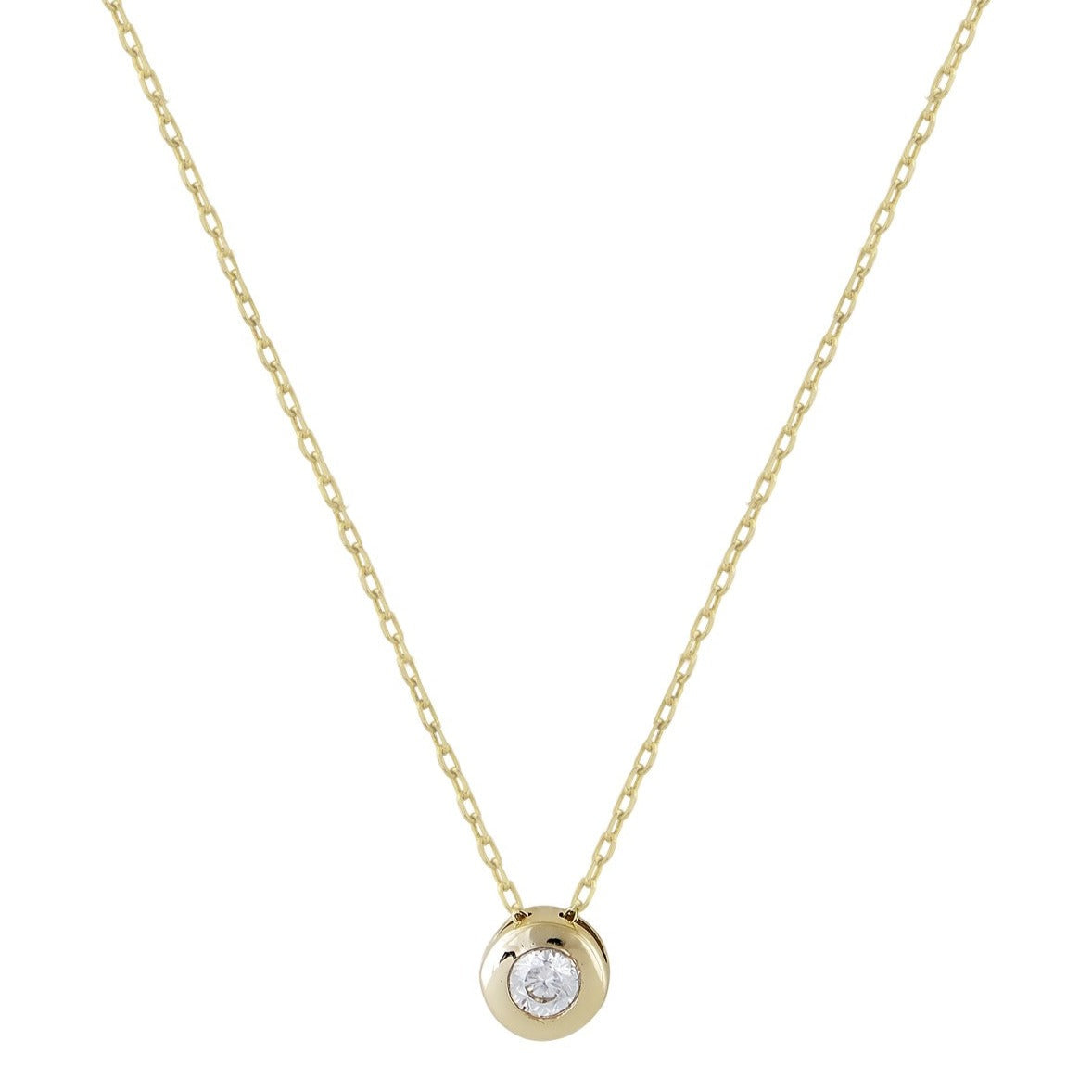 Lant Aur 14k Classic Round Bezel