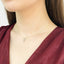 Lant Aur 14k Cruce cu Pietre Zirconia Faith