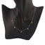 Lant Aur 14k Elegant Charms cu Pietre Roz