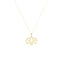 Lant Aur 14k Floare Lotus
