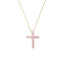 Lant Aur 14k Pink Cross
