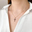 Pandantiv Aur 14k Cruce Reversibila