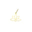 Martisor Pandantiv Aur 14k Floare Lotus