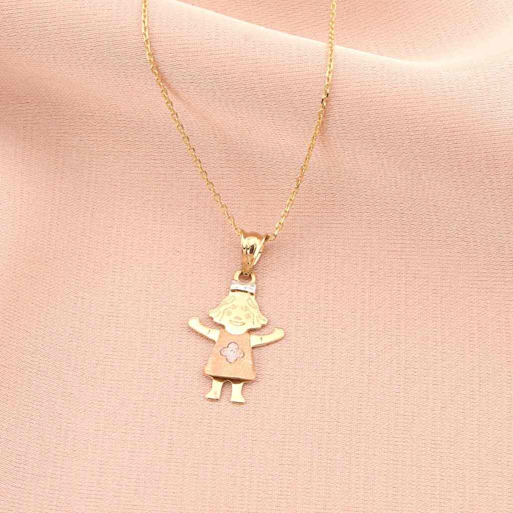 Pandantiv Aur 14k Fetita