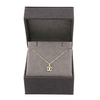 Pandantiv Aur 14k Fluture cu Pietre Zirconia