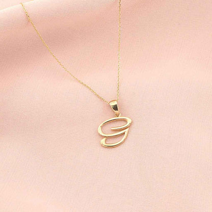 Pandantiv Aur 14k Initiala G