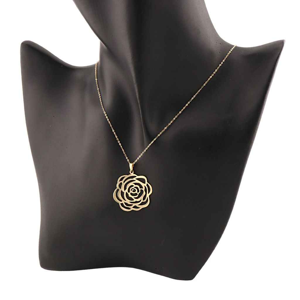 Pandantiv Aur 14k Trandafir