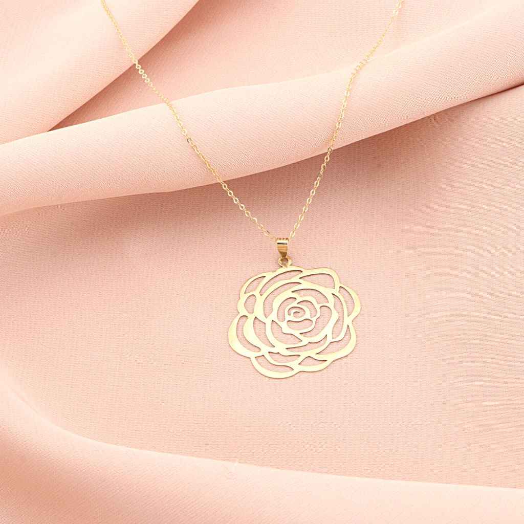 Pandantiv Aur 14k Trandafir