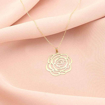 Pandantiv Aur 14k Trandafir