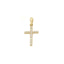 Pandantiv Aur 14k Cruce Reversibila Multicolora