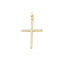 Pandantiv Aur 14k Cruce Reversibila Multicolora