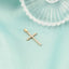 Pandantiv Aur 14k Cruce Reversibila Multicolora