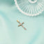 Pandantiv Aur 14k Cruce Reversibila Multicolora