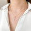 Pandantiv Aur 14k Cruce Reversibila Multicolora