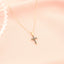 Pandantiv Reversibil Aur 14k Cruce