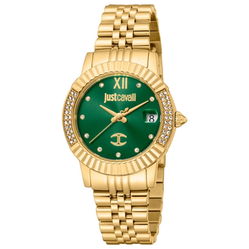 Ceas JUST CAVALLI Glam Chic Emerald Green JC1L199M0035