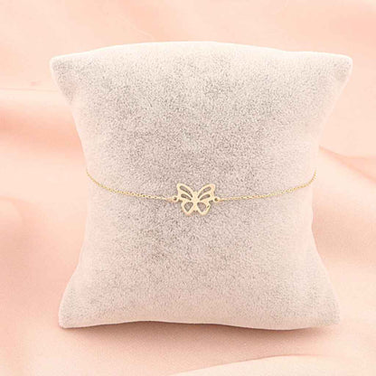Bratara Aur 14k Butterfly