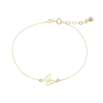 Bratara Aur 14k Simple Butterfly