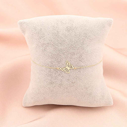 Bratara Aur 14k Simple Butterfly