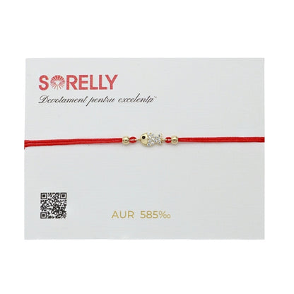 Bratara Snur Aur 14k Fish