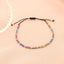 Bratara Snur Aur 14k Unisex cu Hematit Multicolor