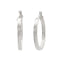 Cercei Argint Hoops cu Model Grecesc