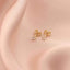 Cercei Aur 14k Clasici cu Piatra Zirconia