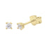 Cercei Aur 14k Clasici cu Piatra Zirconia