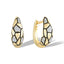 Cercei Aur 14k cu Diamante 0.052 ct Veriga