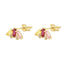Cercei Aur 14k cu Pietre Zirconia Colorful