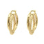 Cercei Aur 14k Double Hoops 1.5cm