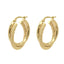 Cercei Aur 14k Double Hoops 1.5cm