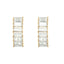 Cercei Aur 14k Eternity cu Pietre Zirconia