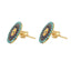 Cercei Aur 14k Evil Eye Protection