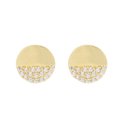 Cercei Aur 14k Glowing Circles