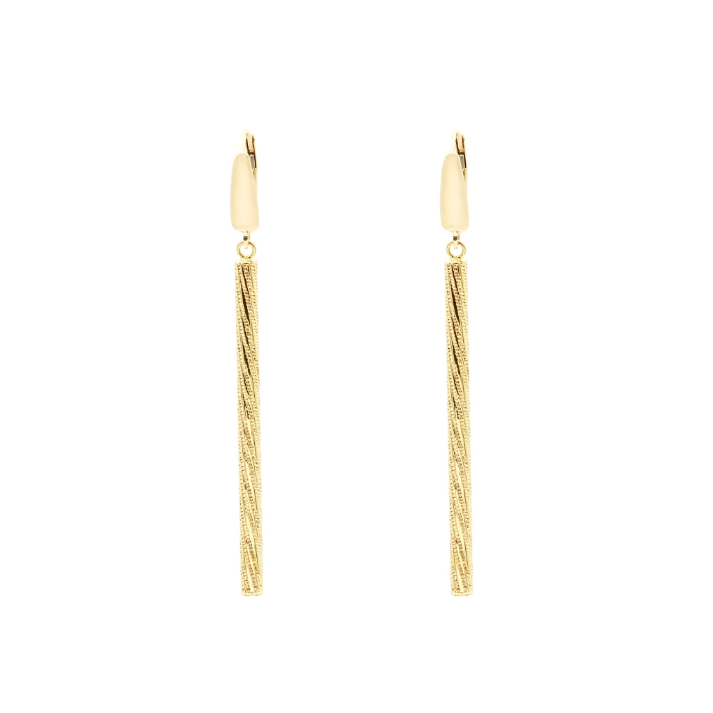 Cercei Aur 14k Lungi cu Model
