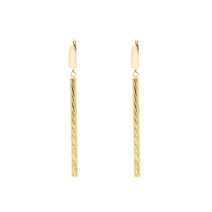 Cercei Aur 14k Lungi cu Model