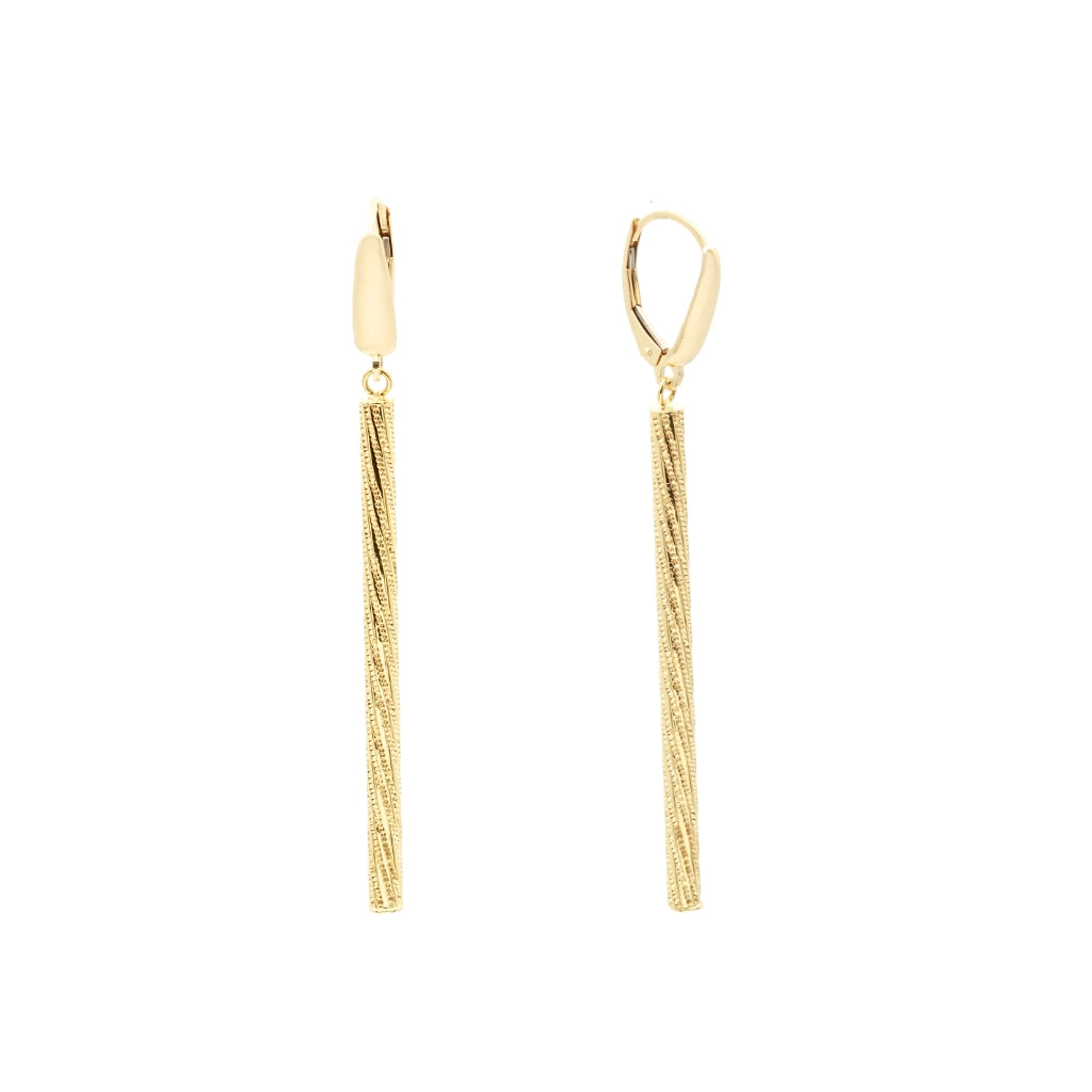 Cercei Aur 14k Lungi cu Model